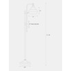 Austin LED Standing Floor Lamp with Adjustable Height