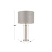 Glacier Contemporary Table Lamp by Lumisource