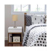 Lime Lights Stick Lamp with Charging Outlet and Fabric Shade
