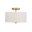 Trade Winds Cassie 2-Light Semi-Flush Ceiling Light