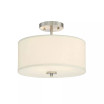 Trade Winds Cassie 2-Light Semi-Flush Ceiling Light