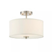 Trade Winds Cassie 2-Light Semi-Flush Ceiling Light