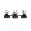 Roland Three Light Bathroom Sconce
