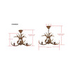 Makani 21.5"D Antler Chandelier