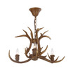 Makani 21.5"D Antler Chandelier