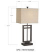Pacific Coast Central Loft Table Lamp