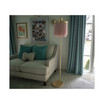 Decor Therapy Framboise Fringe Shade Floor Lamp