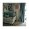 Decor Therapy Framboise Fringe Shade Floor Lamp