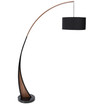 Noah Walnut Floor Lamp