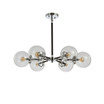 Caleb 6-Light 28" Cluster Pendant
