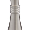 Brushed Nickel and Crystal Table Lamp