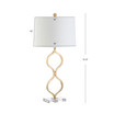 Levi Metal or Crystal Led Table Lamp