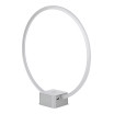 Circle LED Decor Table Desk and Nightstand Lamp with USB Port