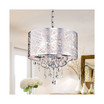 Abstract 17" 4-Light Indoor Chandelier with Light Kit