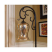 Decor Therapy 64" Textured Floor Lamp with Mercury Glass Globe