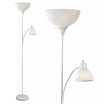 Susan Floor Lamp with White Cone Shade