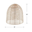 Wren Rattan Pendant Lamp