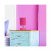 Simple Designs Stonies Small Stone Look Table Bedside Lamp
