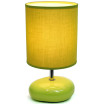 Simple Designs Stonies Small Stone Look Table Bedside Lamp
