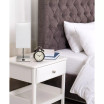 Petite Stick Lamp with USB Charging Port and Shade