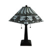 Tiffany Style Mission Table Lamp