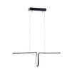 Ali 34.5" Dimmable Adjustable Integrated LED Metal Linear Pendant