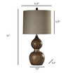Mizoram Wood Table Lamp