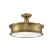 Watkins 3-Light Semi Flush Ceiling Light