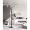 Quan Money Tree 84" Arch Floor Lamp, Touch Dimmer