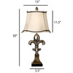 Fleur-De-Lis Table Lamp