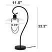 Modern Metal Scroll Table Lamp