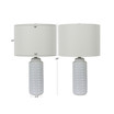 Decor Therapy Pair of 24" Felix Led Table Lamps Set of 2