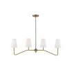 Trade Winds Madison 4-Light 13" Chandelier