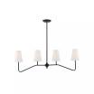 Trade Winds Madison 4-Light 13" Chandelier