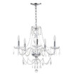 Jingle 5 Light 22.5"D Adjustable Chandelier