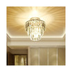 Mini Flush Mount Chandelier K9 Crystal Ceiling Light Fixtures