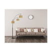 Lumiere Modern LED 80" 3-Arched Floor Lamp with Dimmer