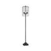 Odette Industrial Metal Floor Lamp