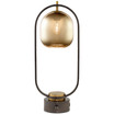 Glass Dome Table Lamp
