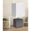 Petite Stone Table Lamp with Shade
