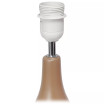 Simple Designs Oval Bowling Pin Base Ceramic Table Lamp
