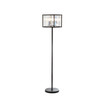 Bevin Metal/Crystal LED Floor Lamp