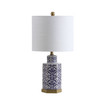 Diana 23.5" Ginger Jar Ceramic,Metal LED Table Lamp