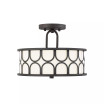 Trade Winds Courtland 2-Light Semi-Flush Ceiling Light