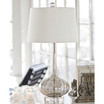 Milano Antique Mercury Glass Table Lamp
