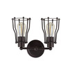 Evelyn 2-Light Metal Vanity Light