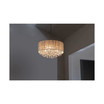Decor Therapy Serra String Beaded Pendant Light