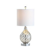 Lawrence 20.5" Glass/Metal LED Table Lamp