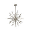 Galea 24-Light Chandelier in Polished Nickel
