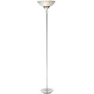 Metropolis Chrome Torchiere Floor Lamp